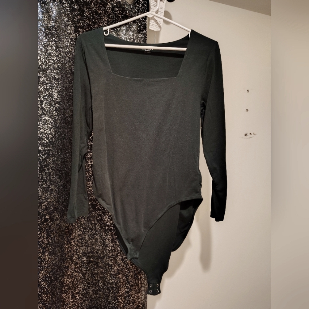 Forest Green Cotton Old Navy Bodysuit